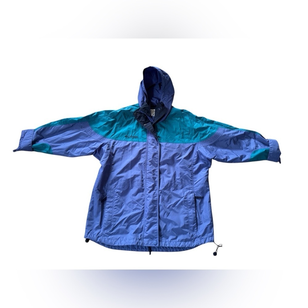 Vintage 90s Columbia Women’s Ski Jacket Large Purple Teal EUC